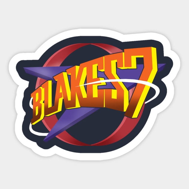 Blake's 7 Sticker by ideeddido2